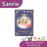 Sanrio Character Sticker Collection Cinnamoroll Hello Kitty Kuromi Pochacco Pompompurin My Melody